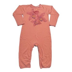 ITSUS ECO organic Egyptian cotton orchid romper 18/24 months